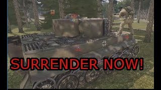 Surrender Now! The Unkillable German Tiger: Arma 3 Iron Front Ops Zeus Highlights