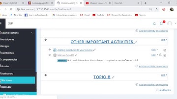 How to start a Wiki in Moodle