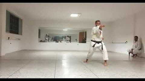 Asai Karate Kata Junro Yondan (浅井空手型順路四段).