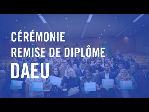 Cérémonie de Remise de Diplôme DAEU - 30/04/2022