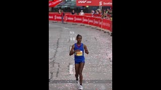 Marta Megra wins 2017 Toronto Waterfront Marathon
