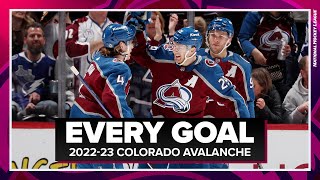 EVERY GOAL: Colorado Avalanche 202223 Regular Season