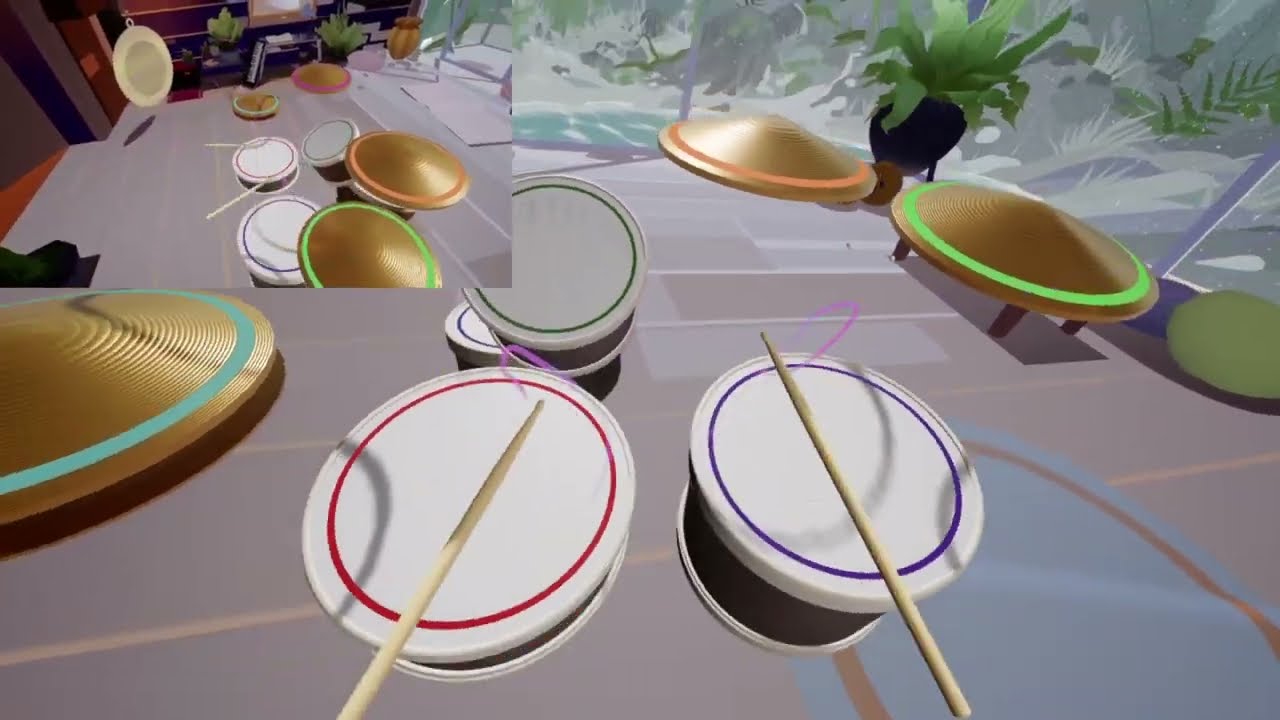 My Chemical Romance - The Foundations Of Decay Drum Cover in VR