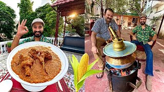 एक ऐसी Mutton Recipe जो किसी Restaurant मे नही मिलेगी | (मक्की का सोएता) Corn 🌽 Mutton Curry jaipur