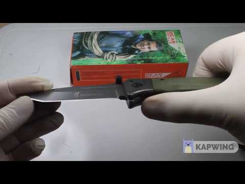 browning knive/ბრაუნინგის დანა   unboxing/ტესტი
