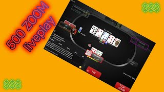 Pokerstars 500zoom liveplay /w commentary #11