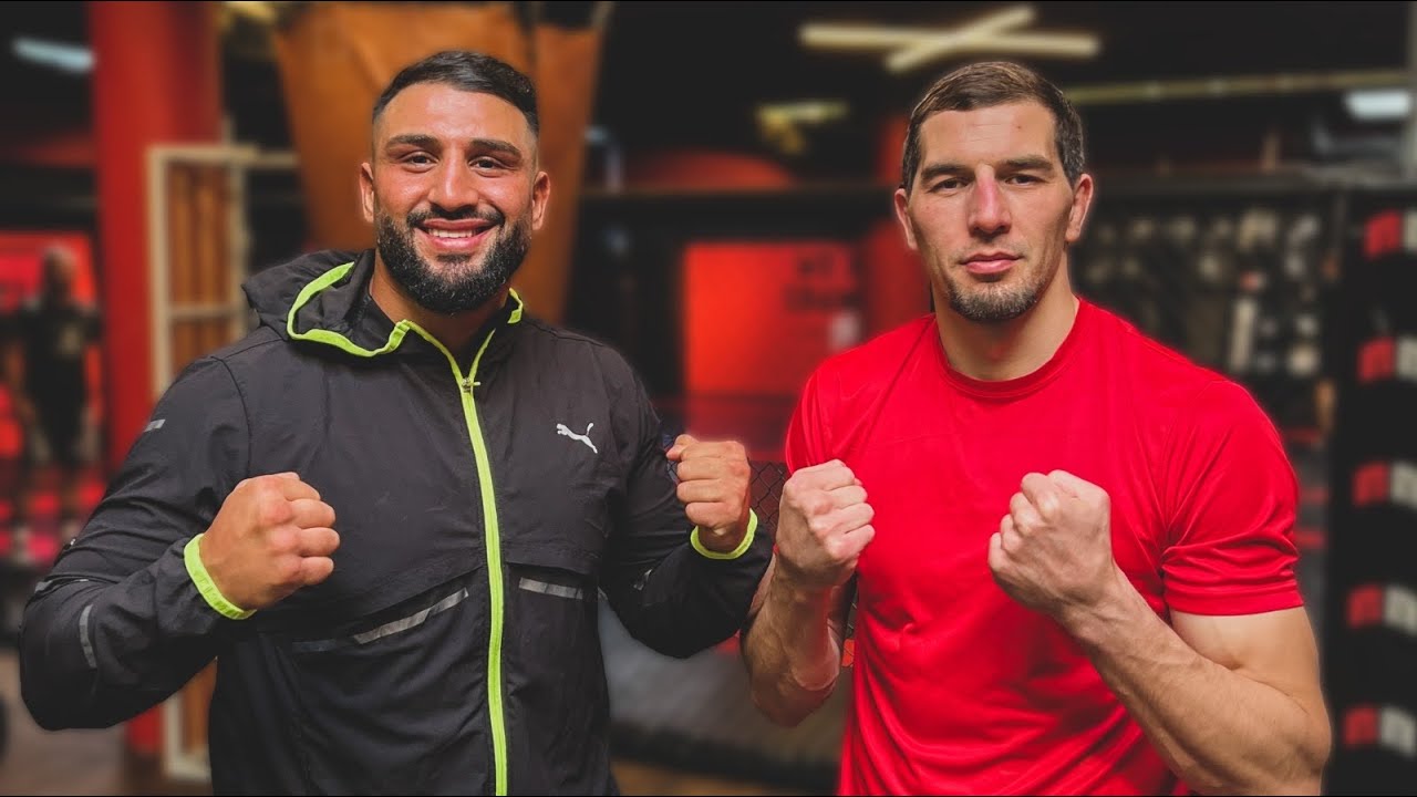 TRAINING mit UFC-Fighter (Abus Magomedov) I Zittern bei -90°