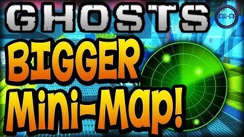 Call of Duty  Ghosts    BIGGER MINI MAP     Quick Tip