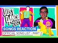 NEW MAPS REACTION! - JUST DANCE 2021 round 2!
