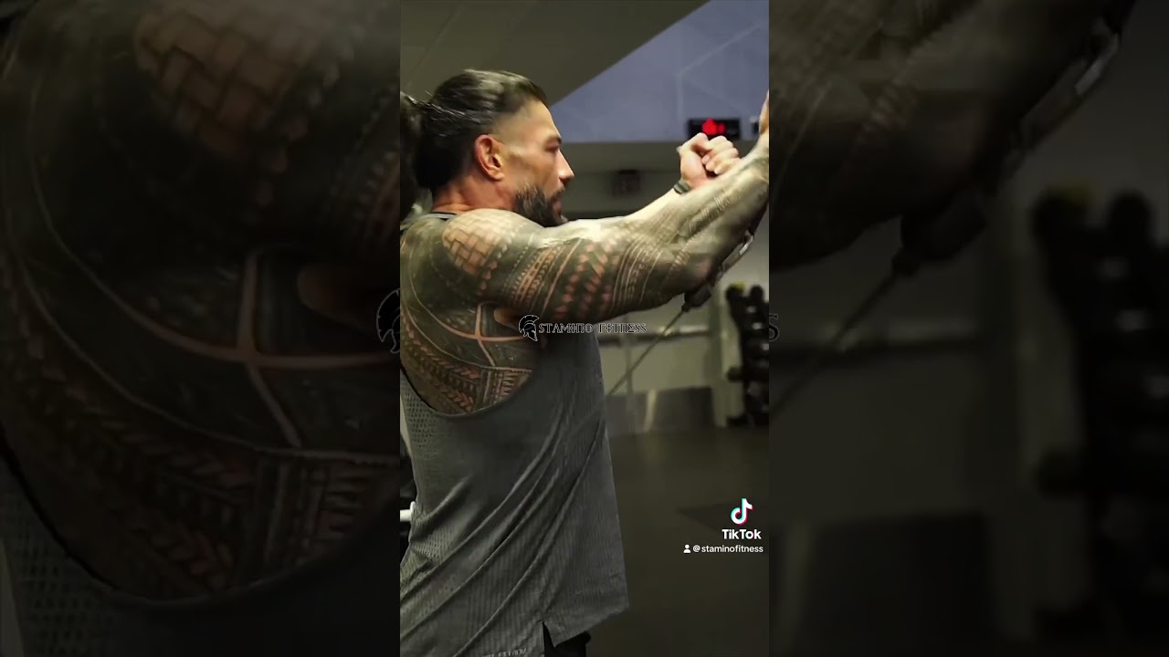 ROMAN REIGNS GYM WORKOUT 
