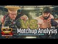 [Street Fighter V] Ryu VS Guile Matchup Analysis