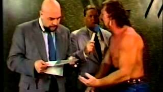 SN 9/16/89- Hart & Funk Inv- Dynamic Dudes vs  Joe Cruz & Agent Steel