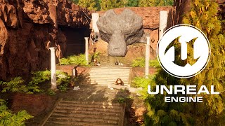 Monkey Shrine - Unreal Engine 5