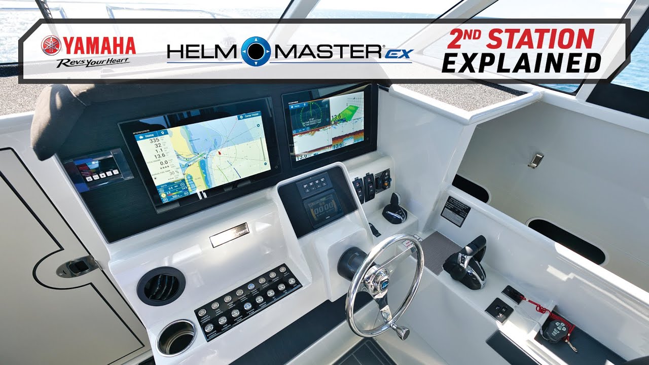 Yamaha Helm Master EX 2nd Station Explained YouTube