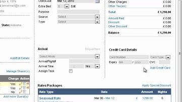 Hotelogix Tutorial - Single Reservation