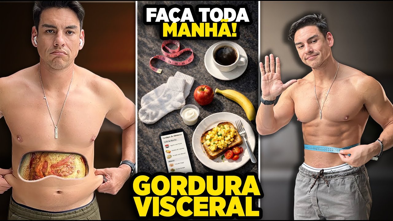 5 Hábitos matinais para perder gordura visceral!