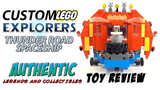 Custom Lego Explorers Thunder Road Spaceship Toy Review