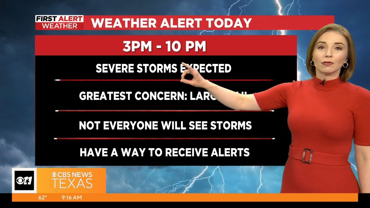First Alert Weather: Severe storms possible this afternoon through ...