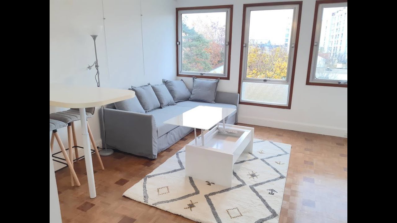 Vidéo Location meublée studio 28&nbsp;m² Rueil-Malmaison (92500)