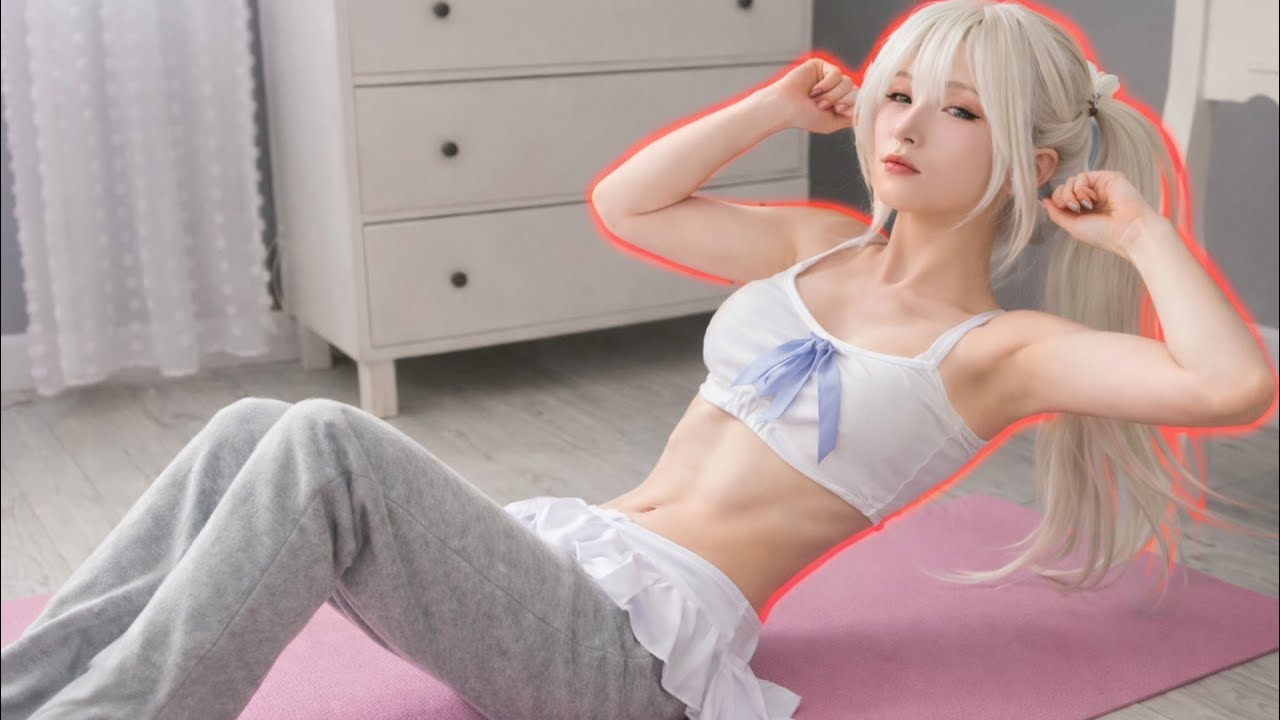 Cosplayer’s 8-Minute Jumping Aerobics Workout | Fun Fat Burn at Home