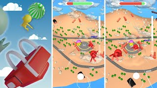 Sky Fight! 🛫🪂🤩 Mobile Gameplay iOS | Hyper Casual Games screenshot 4