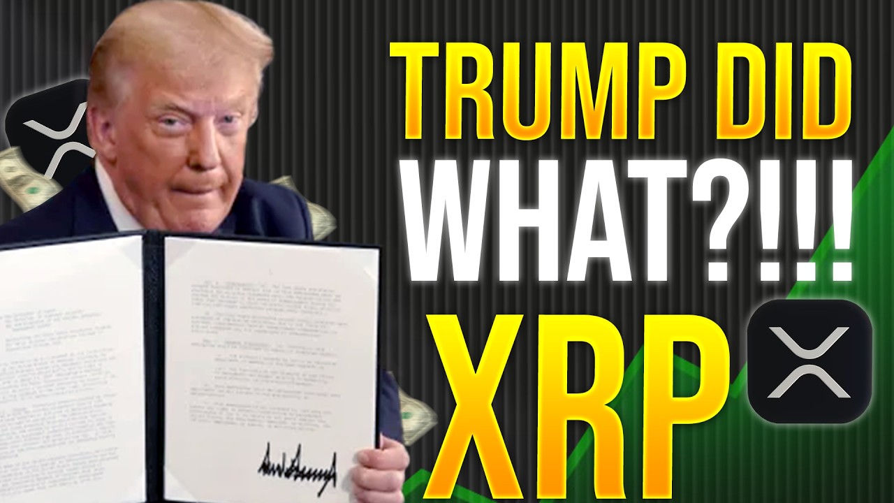 XRP 🚨 TRUMP JUST DID WHAT!!! (Everything Is Changing!)