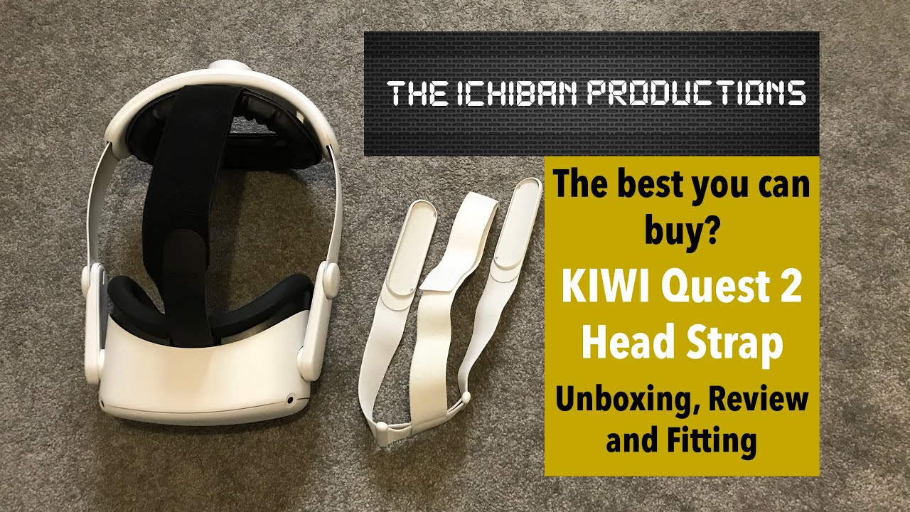 Best Meta Quest 2 Head Strap! KIWI Elite Headstrap Unboxing & Review