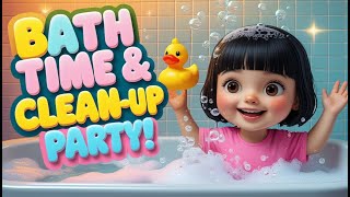Bath Time & Clean Up Party Sparkle, Splash, Shine Nursery Rhymes & Kids Songs Jepptv