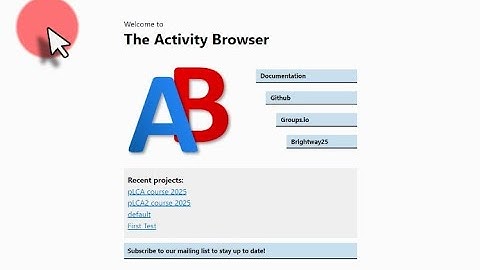 Sample (prospective)LCA with the Activity Browser