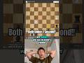 Both Under 1 Second!!! #chess #clutch #livestream #highlights #learnchess