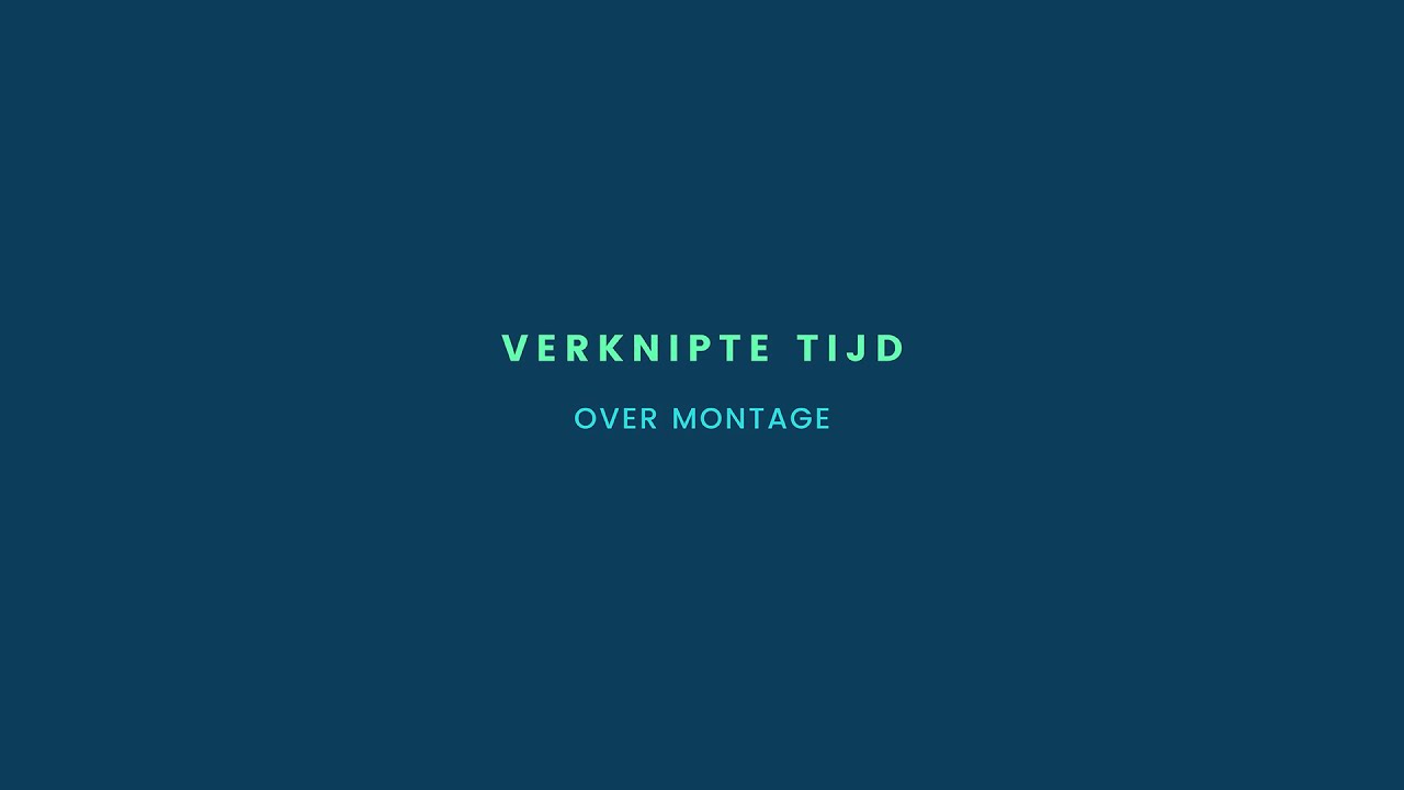 Aan de slag met filmwijsheid | Verknipte tijd: over montage