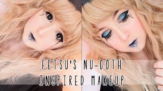 Fetsus Nu-Gothpastel Goth Inspired Makeup