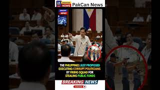 Philippines Debates Harsh Anti-Corruption Proposal | PakCan News