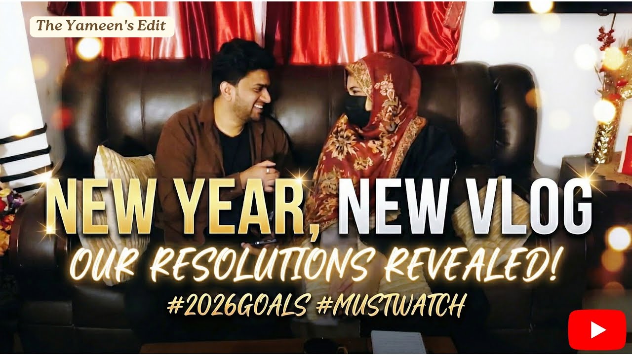 New Year 2026 | Resolutions We Made for Each Other 🤍 | Couple Vlog | The Yameen's Edit 