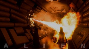 Alien Isolation - Flaming Heck! #21