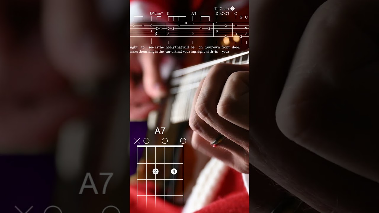 "It's Beginning To Look Like Christmas" - Outro | Fingerstyle Guitar Tutorial