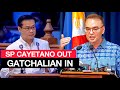 Cayetano papalitan na sa Lunes ni Gatchalian bilang senate president! Di man lang umabot 1 month?