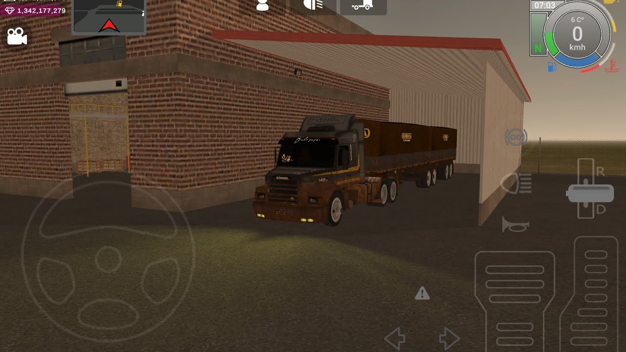 Grand truck simulatour 2 / شاحنة رائعة وسكن خرافي ومقطورتين وجولة ف المدينة 