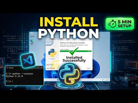 How to Install Python on Windows 11 🐍 | Python Installation Guide (2026)