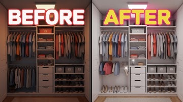 How to Organize Your Closet For MAXIMUM SPACE - Brilliant Hacks!