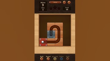 Roll the Ball slide puzzle Skilled Pack Level 49 Solution