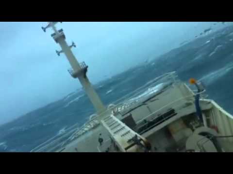 Rogue Wave hits killybegs fishing vessel Sheanne