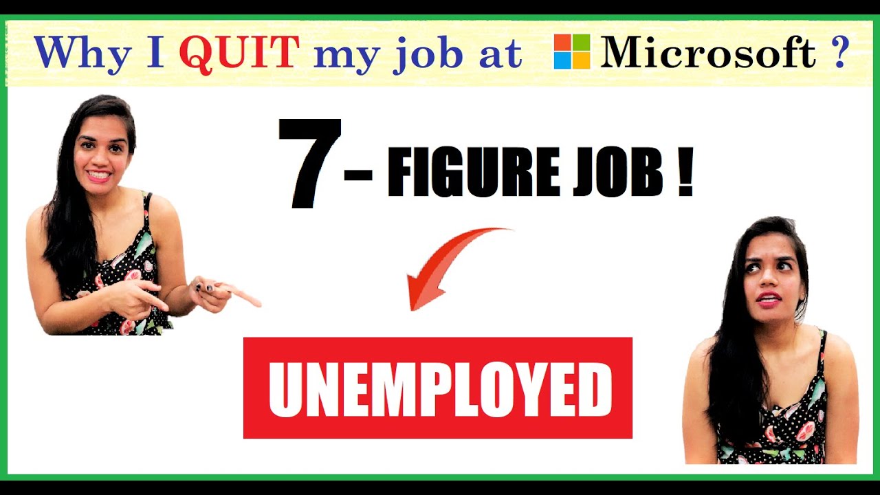 Why I QUIT my "dream" job at Microsoft (as a software engineer ...