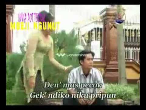 denmas pecok mpeg NGUNUT  karaoke koplo tayup tulungagung