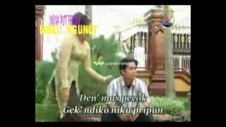 denmas pecok mpeg NGUNUT  karaoke koplo tayup tulungagung