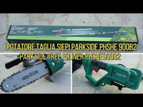 Parkside 2-IN-1 Hedge Trimmer/Pole Pruner PHSHE 900 B2 Testing - YouTube