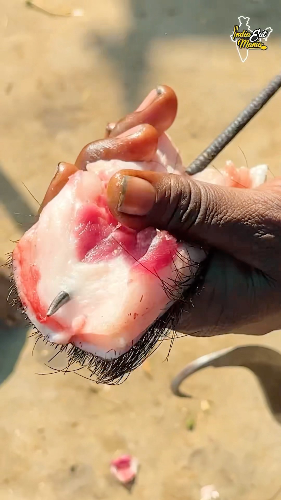 Adivasi Style Chulhe Wali Pork Meat Recipe In Ranchi #jharkhand #shorts