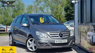 Mercedes-Benz B Class 2.0 B200 CDI Sport CVT 5dr  KY60FGC   https://www.mandrmotors.co.uk