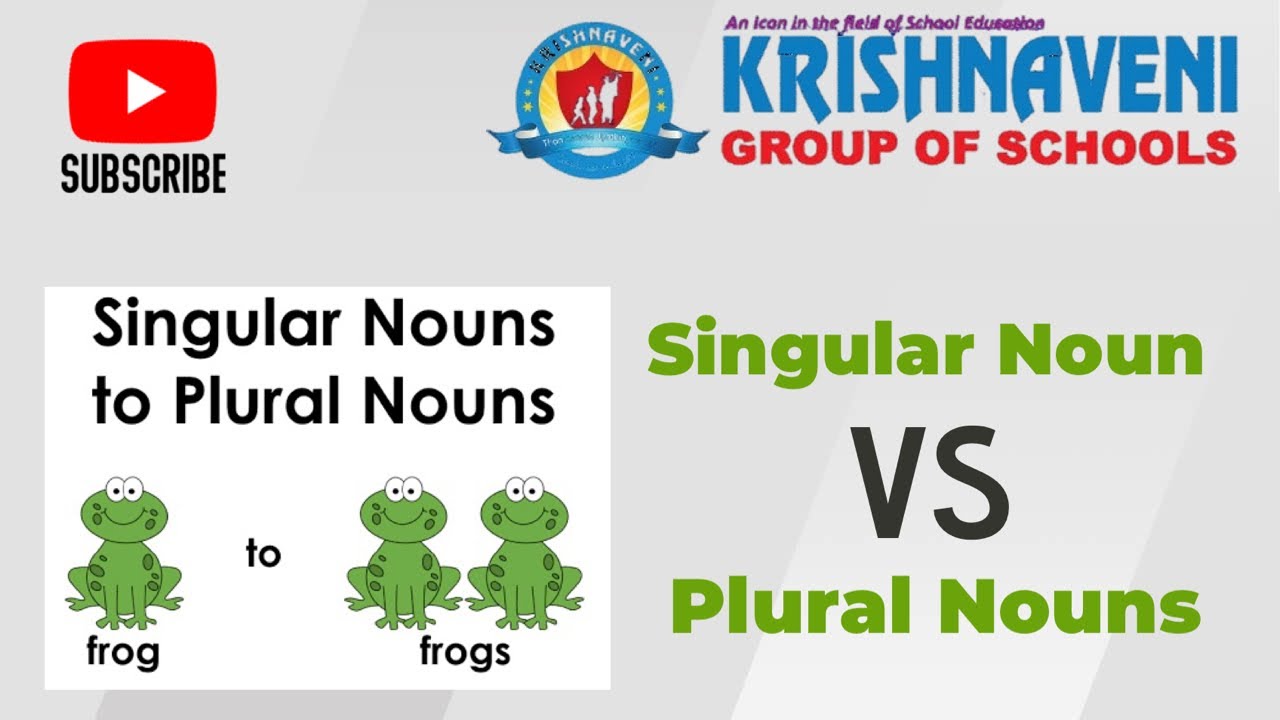 Singular and plural in English grammar l kts Jiyaguda l