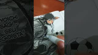 Details Coloring on my manga Blue Lock🗣🔥Isagi score goal #anime #manga #art #bluelock Guide